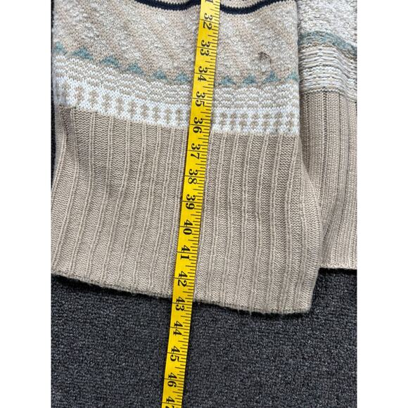 Chico's Wool Blend Open Cardigan Sweater Womens Sz 3 US XL Southwest Sleeveless - Picture 7 of 8